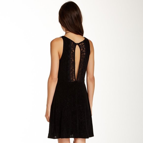 Free People Lady Jane Lace Floral Print Dress S - Picture 7 of 16